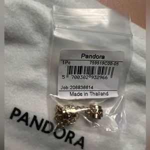 BRAND NEW ⭐️14K GOLD PANDORA SAFETY CHAIN⭐️ NEW UNOPENED IN BAG